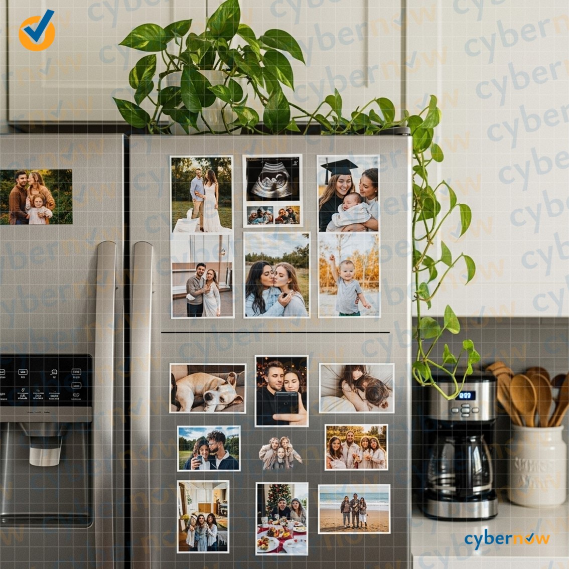 Kit Fotos Magnéticas Retangulares